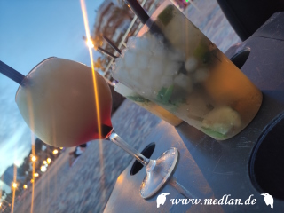 Cocktails am Strand